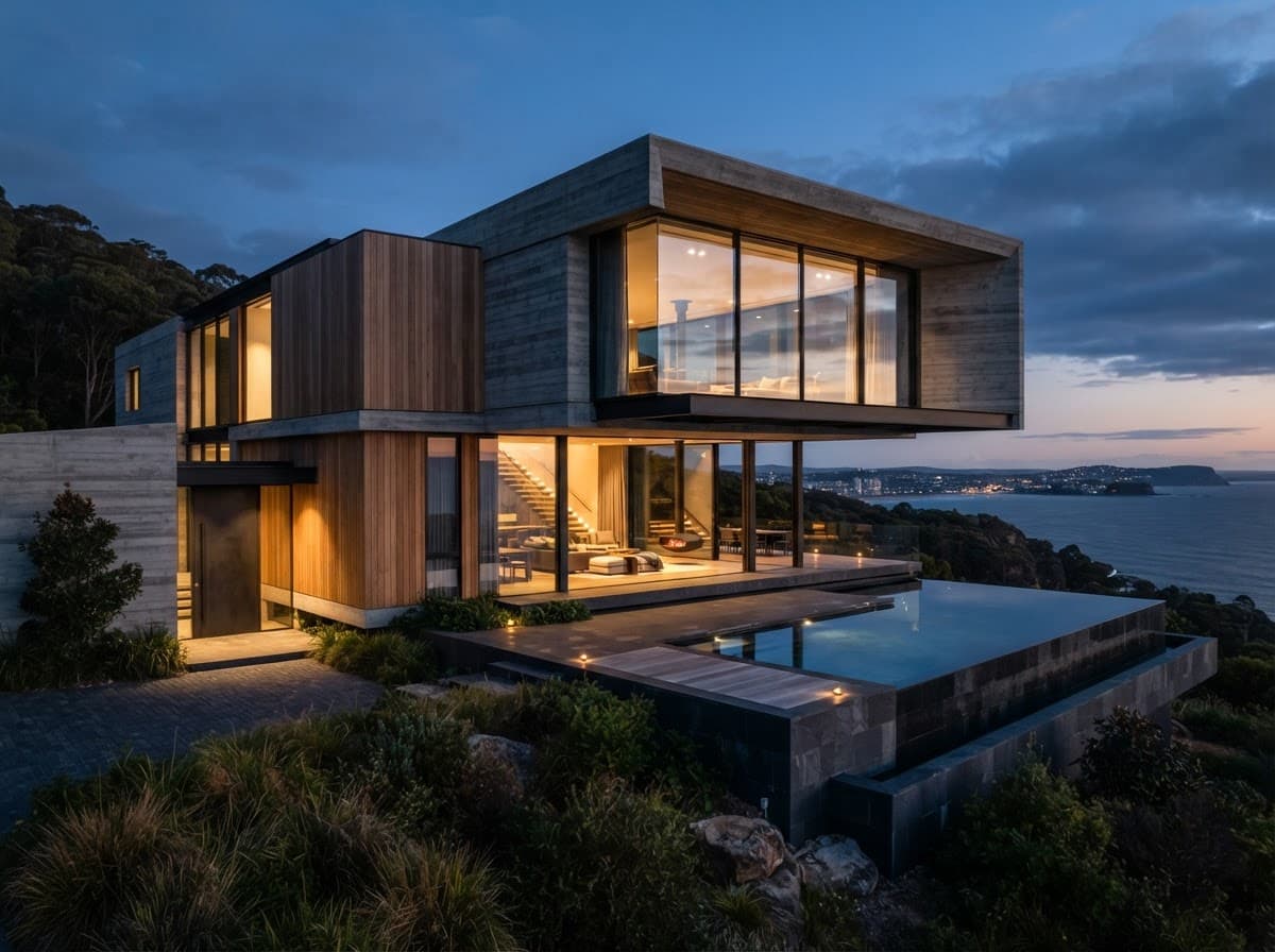 Cantilever House, Hillside, VIC
